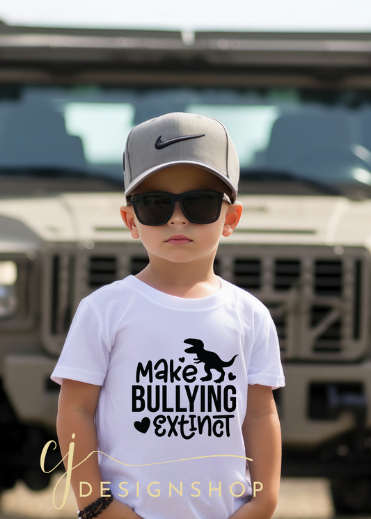 Make Bullying Extinct Youth T-shirt