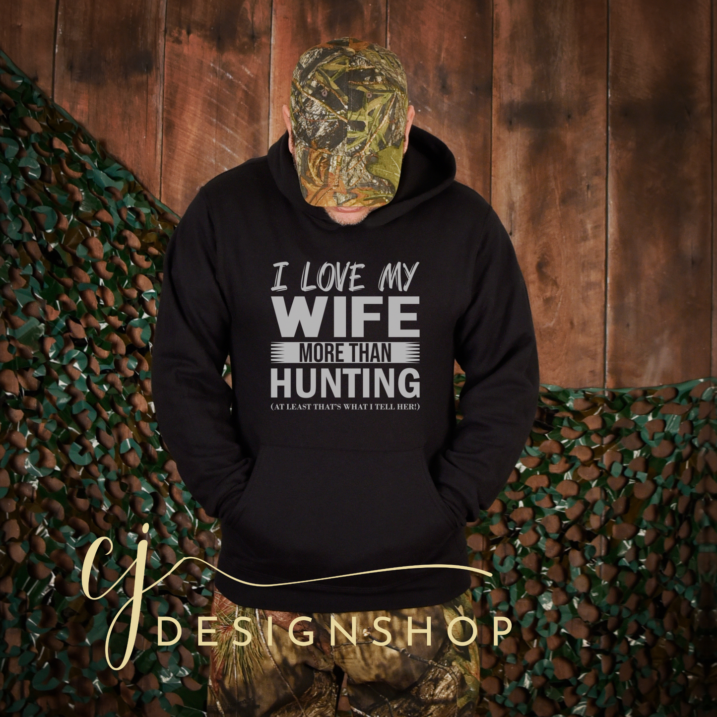 I love my wife more than hunting